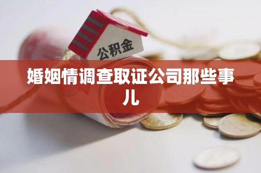 乐平婚姻情调查取证公司那些事儿