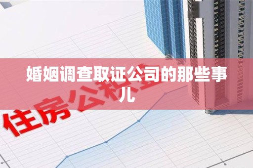 乐平婚姻调查取证公司的那些事儿