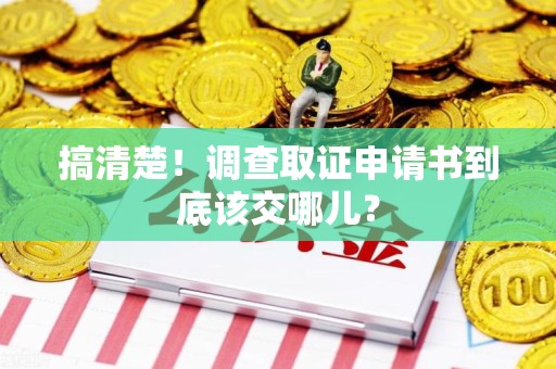 乐平搞清楚！调查取证申请书到底该交哪儿？