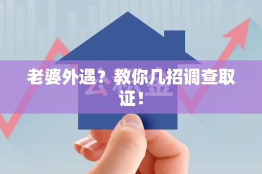 乐平老婆外遇？教你几招调查取证！