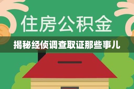 乐平揭秘经侦调查取证那些事儿