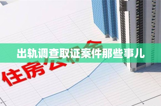 乐平出轨调查取证案件那些事儿