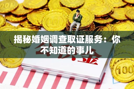 乐平揭秘婚姻调查取证服务：你不知道的事儿